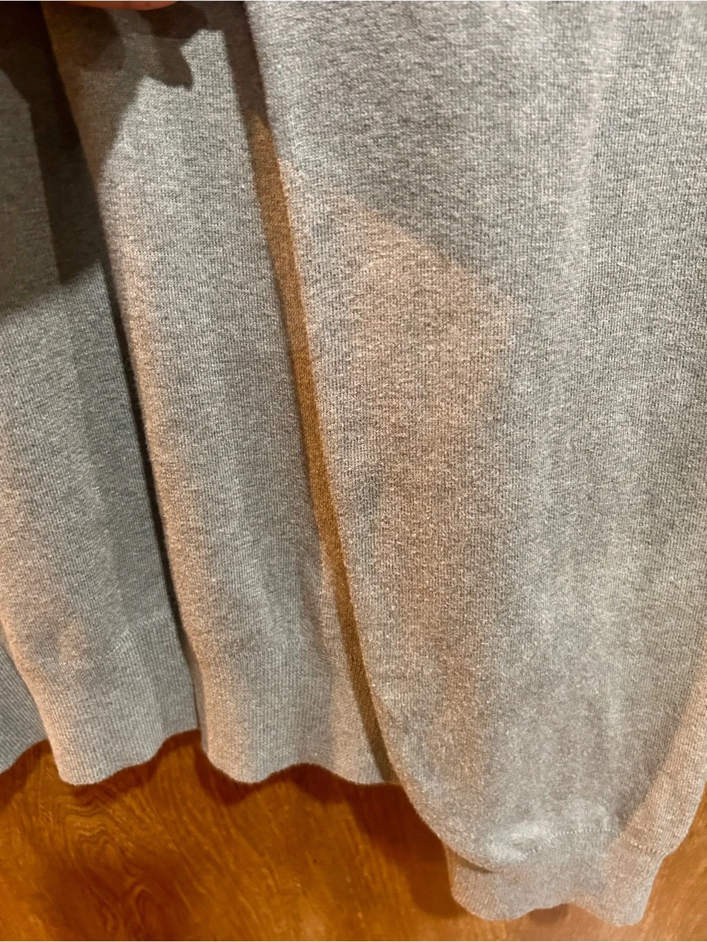 Polo Ralph Lauren XXL Taupe Pima Cotton V‑Neck Sweater Navy Pony